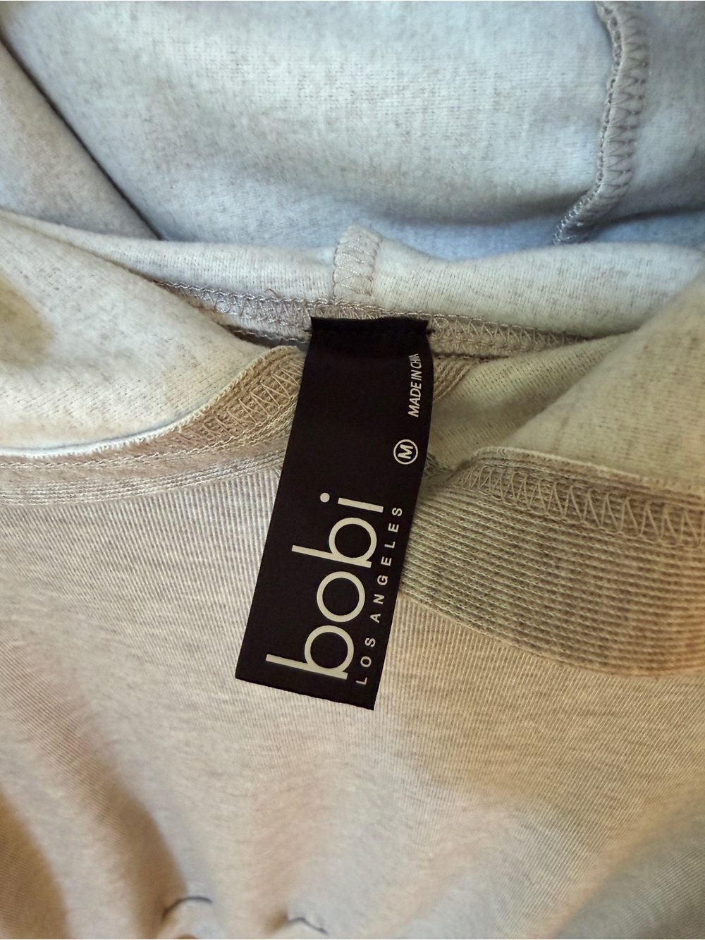 Bobi Mini Rib Hoodie - Picture 3 of 3